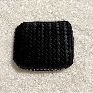 NEW Theory Laleh Calf Fur Wallet